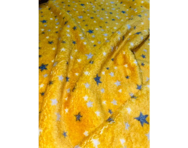 Coralina muñecos/estrellas amarillo mostaza