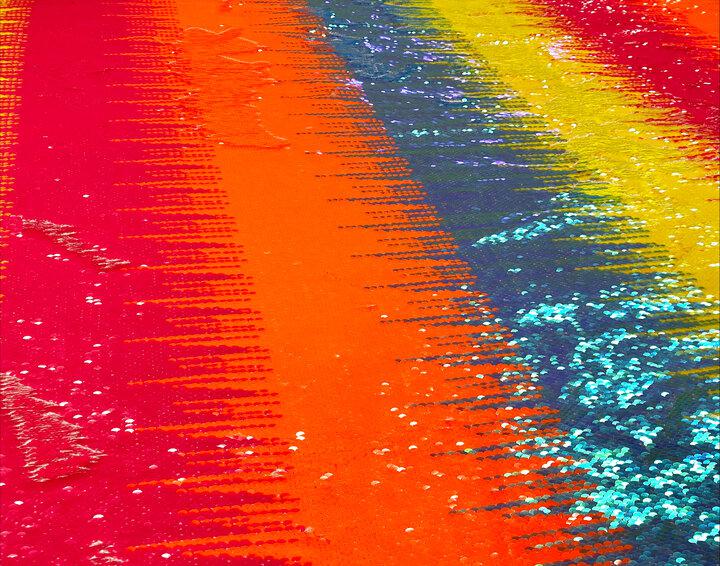 Lentejuela multicolor