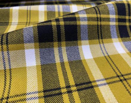 Cuadros viyela amarillo