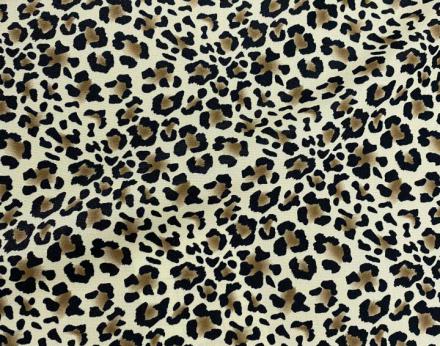 Tela Stretch estampado leopardo